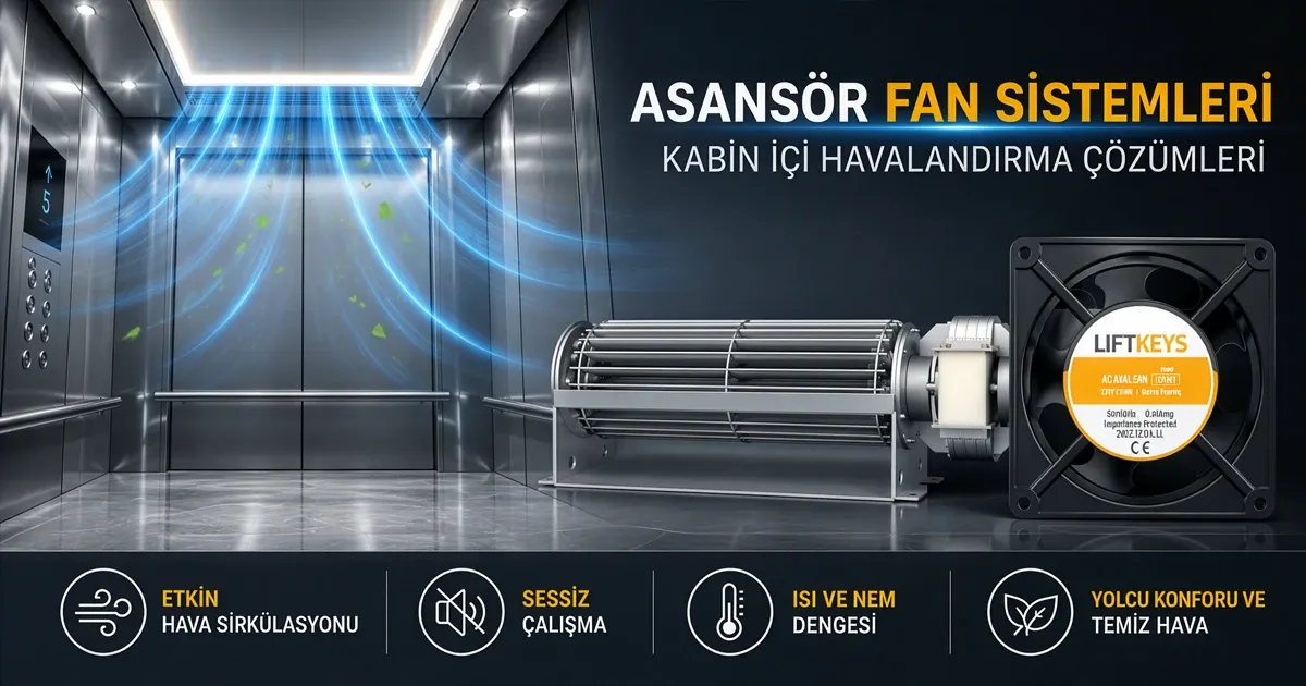 What Are the Types of Fans Used in Elevators? Technical Features and Differences
