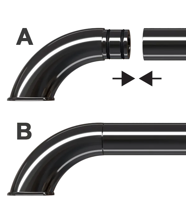 Handrail Bracket - Smoked