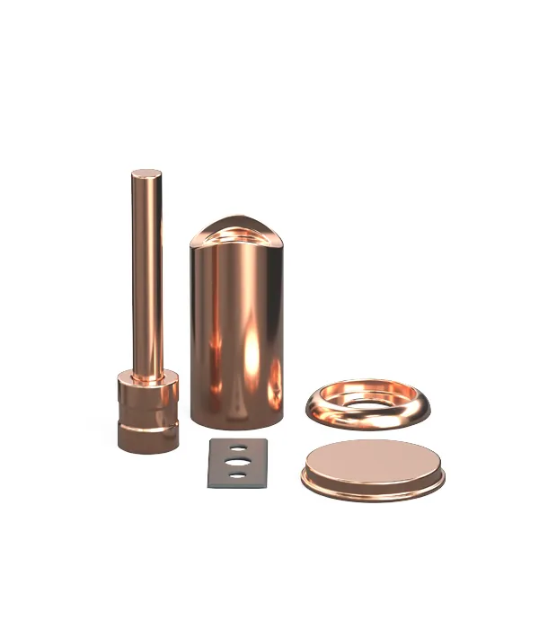 Küpeşte Dik Kurt Ağzı - Bronz