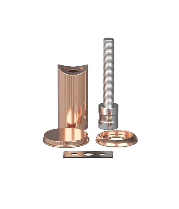 Küpeşte Dik Kurt Ağzı - Bronz