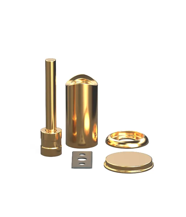 Küpeşte Dik Kurt Ağzı - Gold