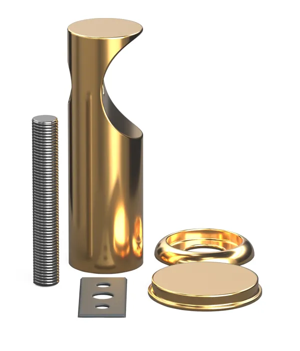 Küpeşte Alttan Kurt Ağzı - Gold