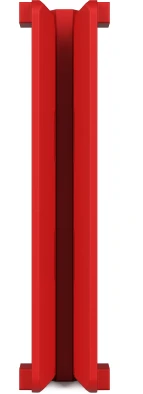 Asansör Paten Plastiği Yan Kesit Görünümü