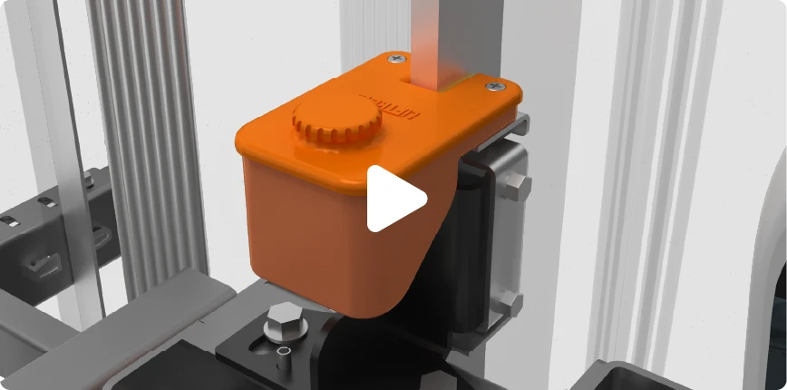 LIFTKEYS Kabin Paten Sistemleri - Sessiz çalışma ve tam hakimiyet sunan 3 taraflı kauçuk paten