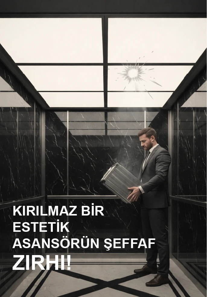 Asansör Solid Levha Kırılmazlık Testi ve Güvenlik Camı