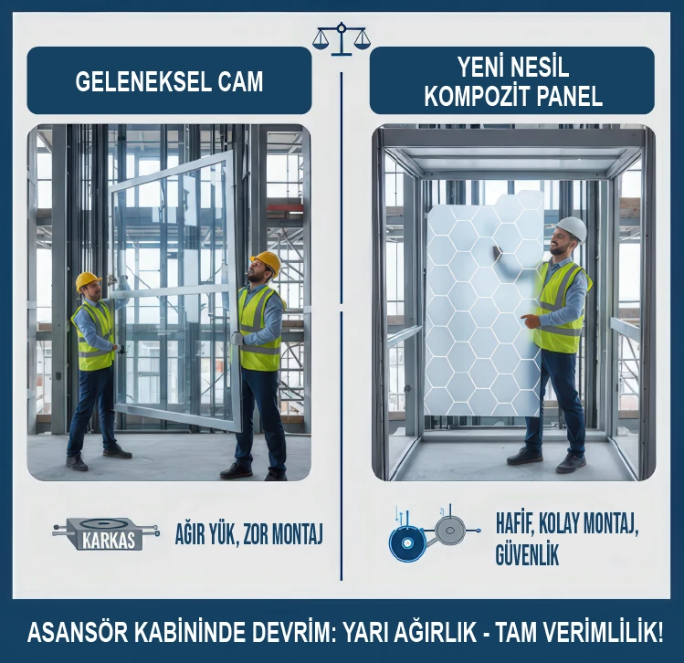 Ağır Cam Montajı vs Hafif Kompozit Panel Montajı Karşılaştırması