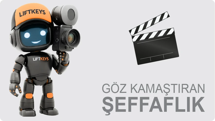 LiftKeys Robotu ve Göz Kamaştıran Şeffaflık