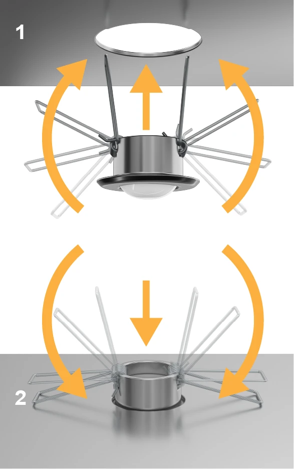 Professional Lighting and Mounting System Designed for Elevators
