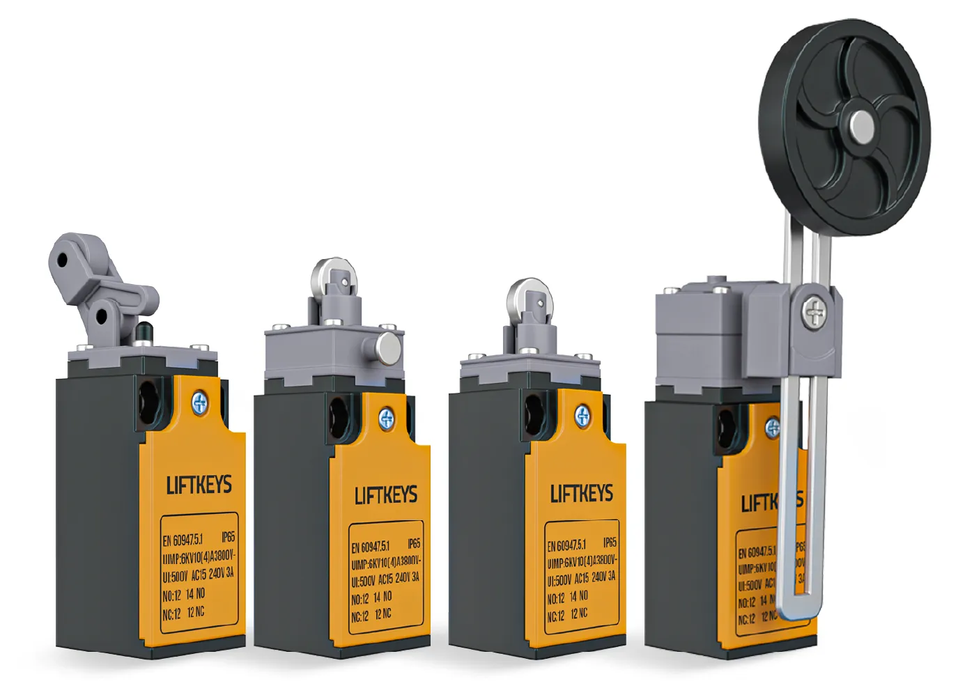 LiftKeys Asansör Güvenlik Switch Ailesi - Limit Şalter Modelleri