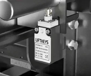 Asansör güvenliği için kritik makaralı limit switch, resetli ve resetsiz emniyet anahtarları